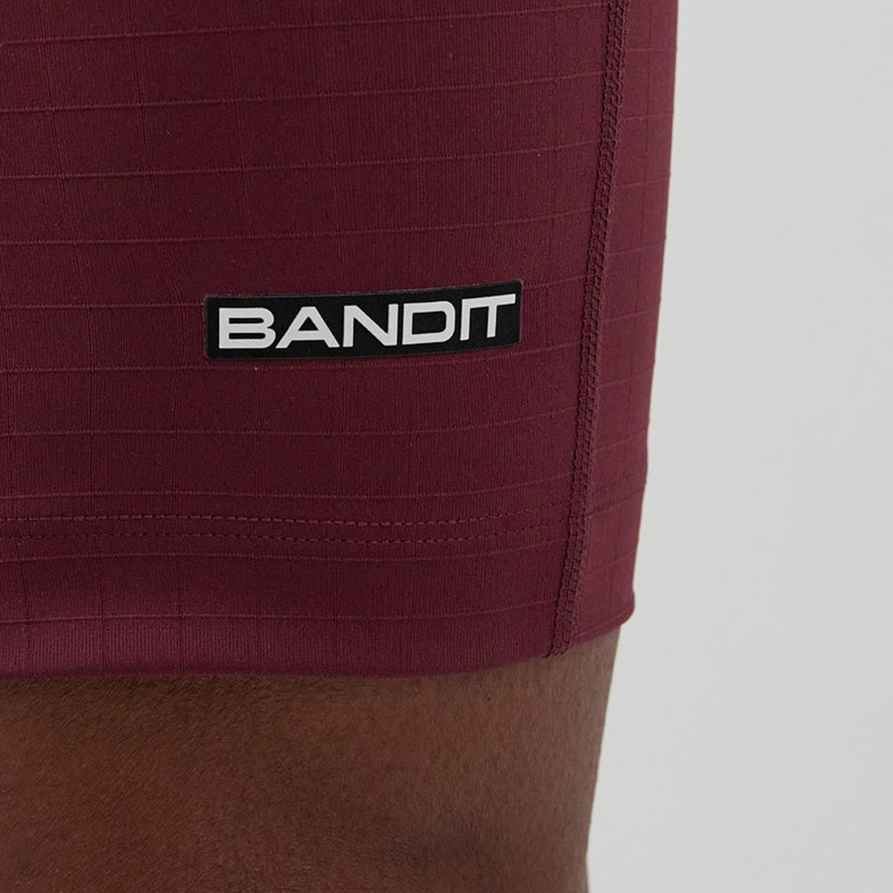 Bandit Running Gridlock 7 Pocket Half Tights - Fig
