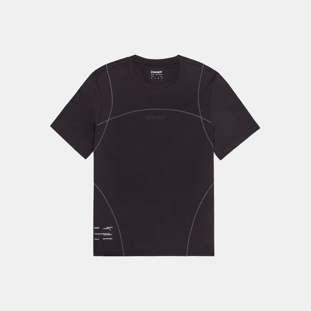 Bandit Running Micromesh™ Reflecto Stitch Run Tee - Shadow