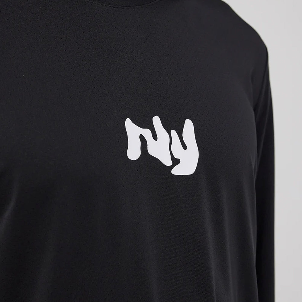 Bandit Running NanoMesh Fleura Long Sleeve - Black