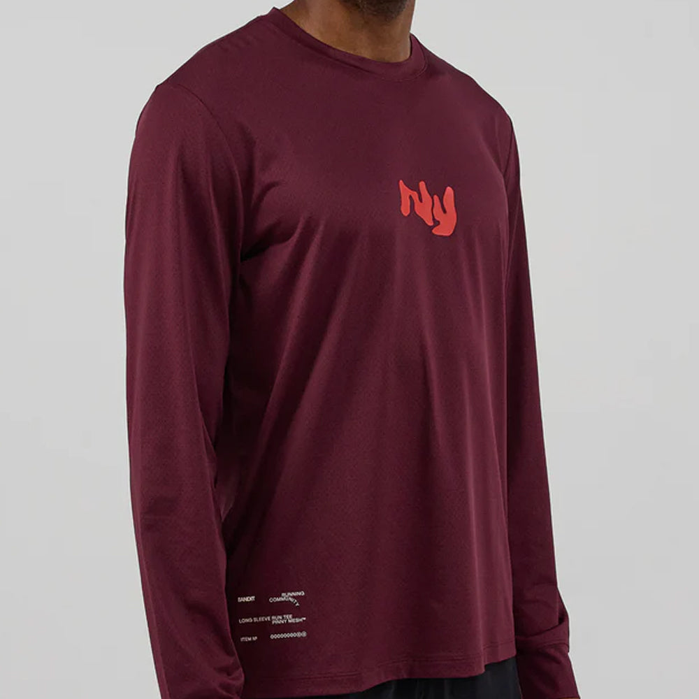 Bandit Running NanoMesh Fleura Long Sleeve - Fig