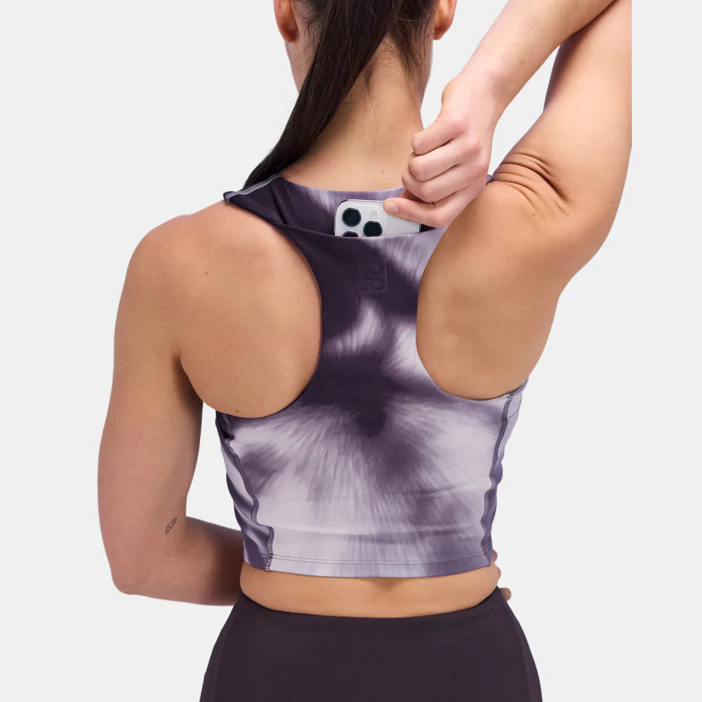 Bandit Running Stamina™ Womens Race Crop - Haze Multi