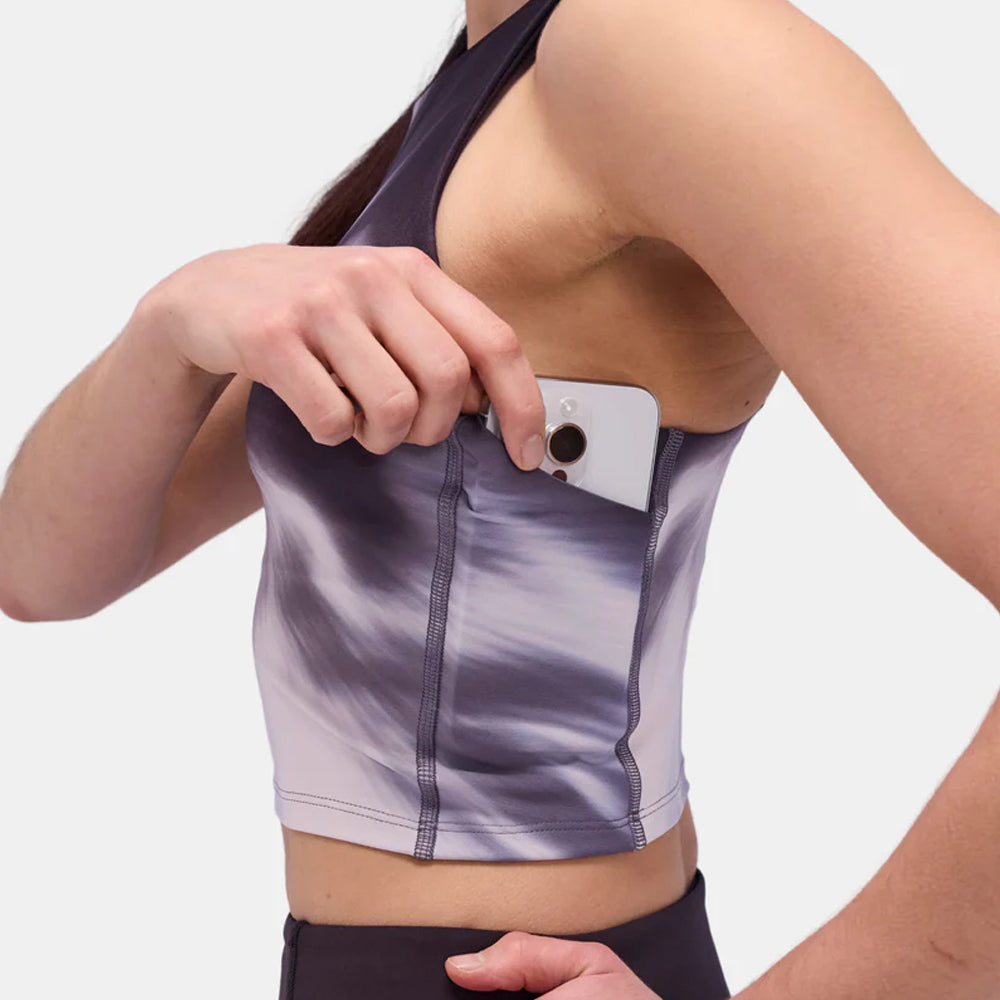 Bandit Running Stamina™ Womens Race Crop - Haze Multi