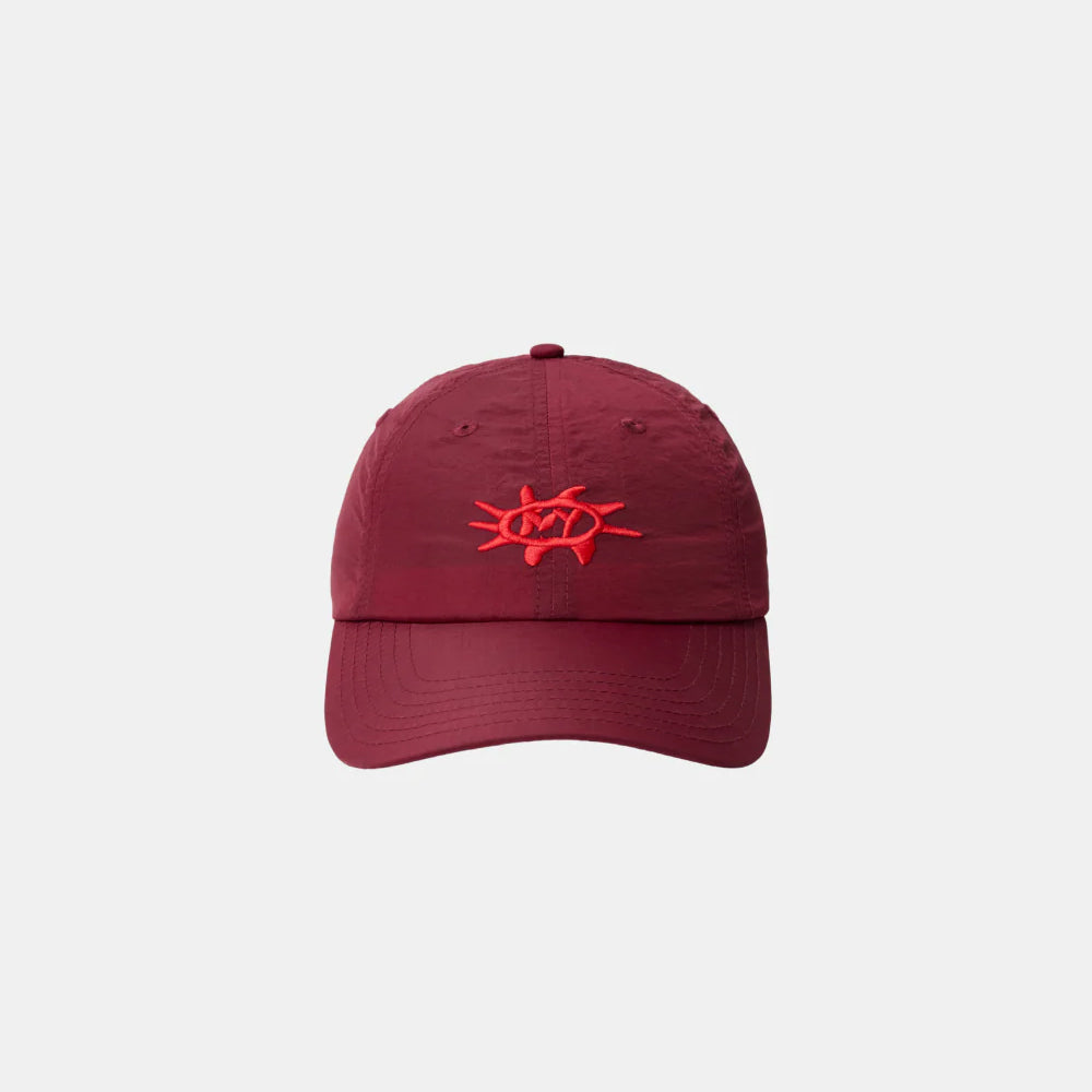 Bandit Running "Sunburst" Dad Hat - Fig/Intense Red