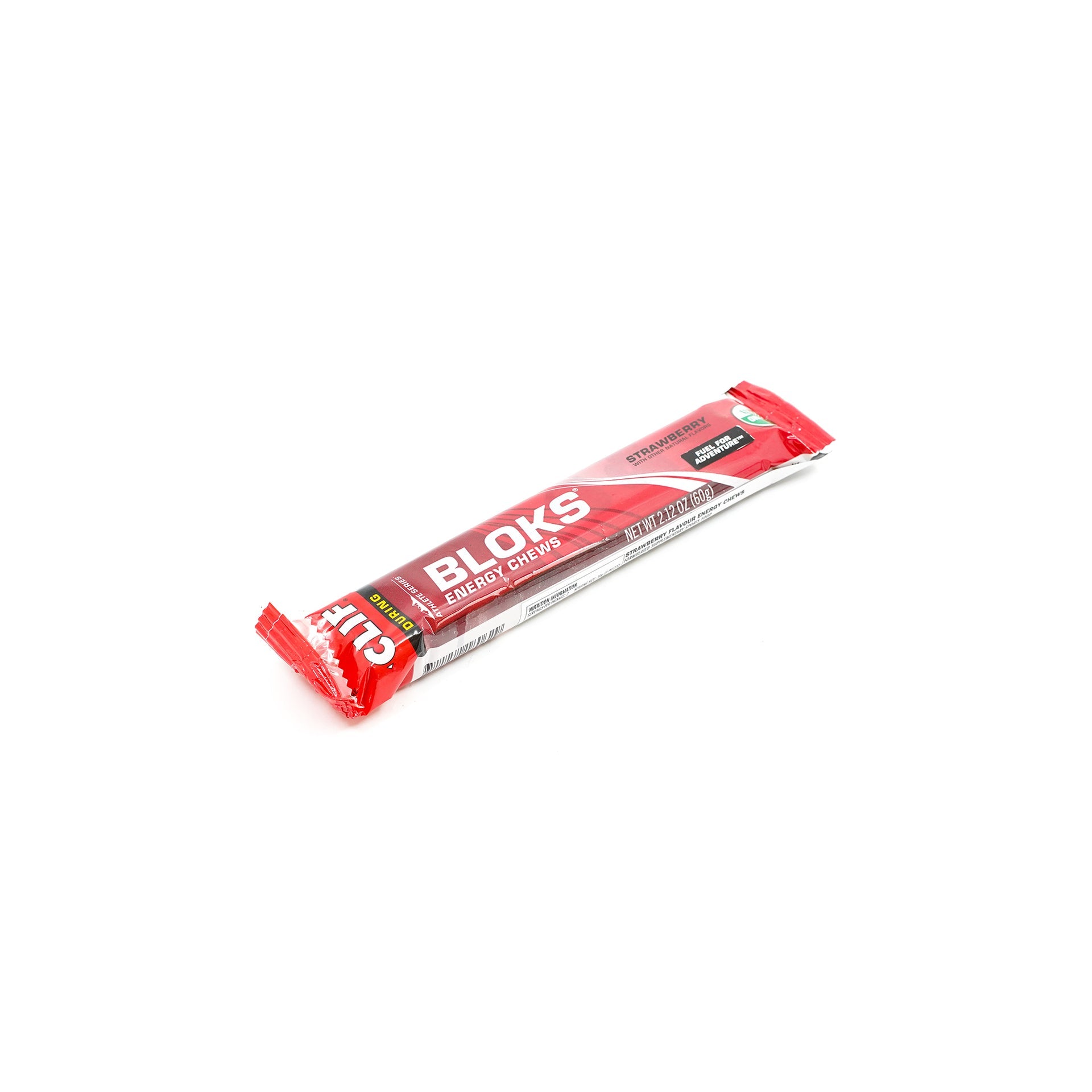 CLIF Bloks Energy Chews - Strawberry (Single Bar)