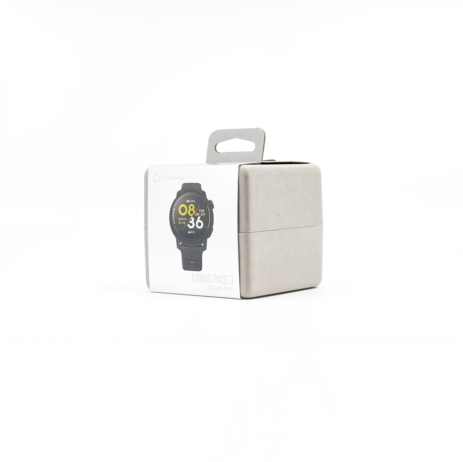 Coros Pace 3 Gps Sport Watch - Black Silicon Band