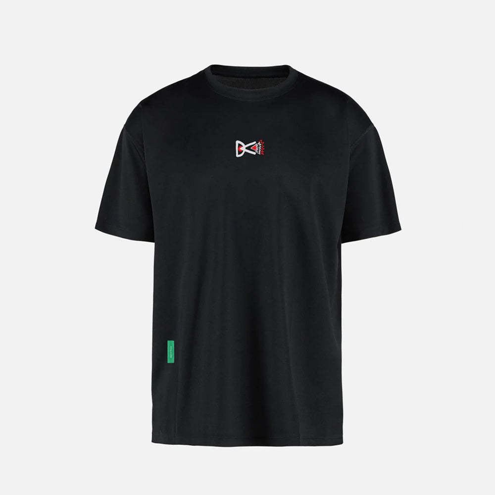 District Vision_2XU_Tシャツ District Vision Short Sleeve Boxy Training Tee - Black – CCACHE