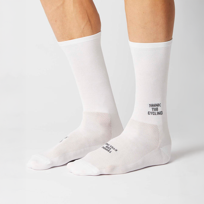 Fingerscrossed #Classic Iconic Thank You Cycling - White
