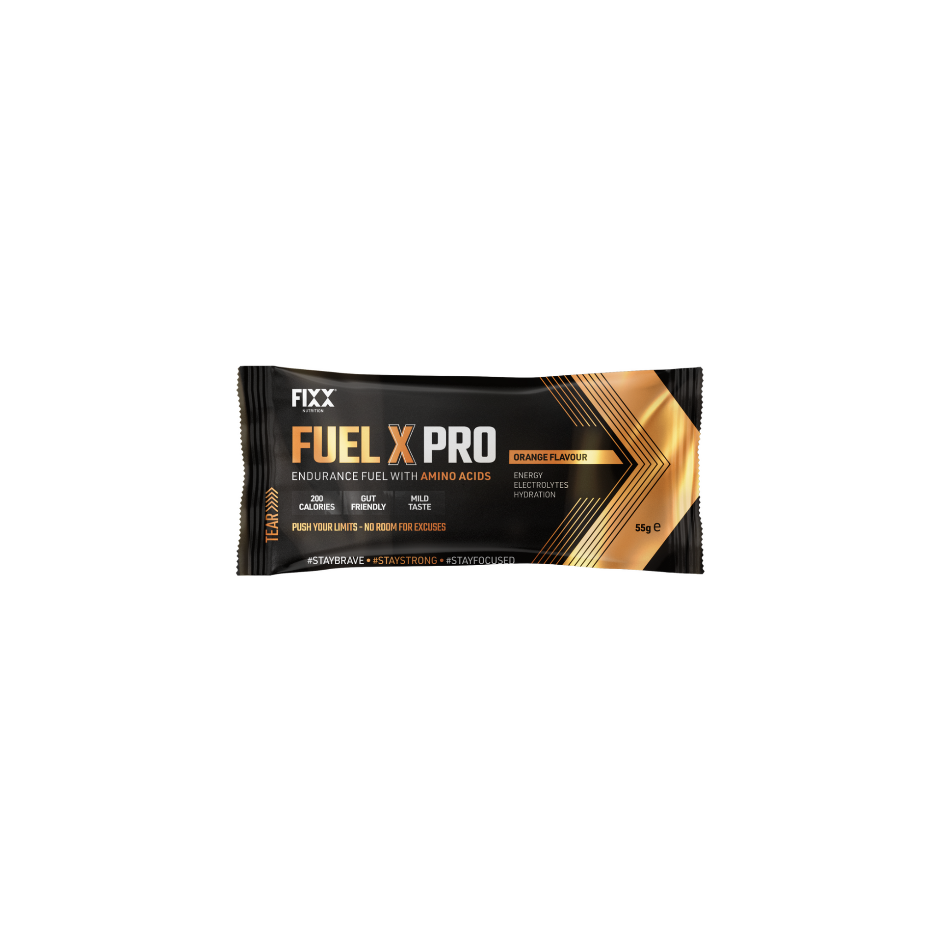 FIXX Nutrition Fuel X Pro 55g Sachet - Orange (Single Serving)