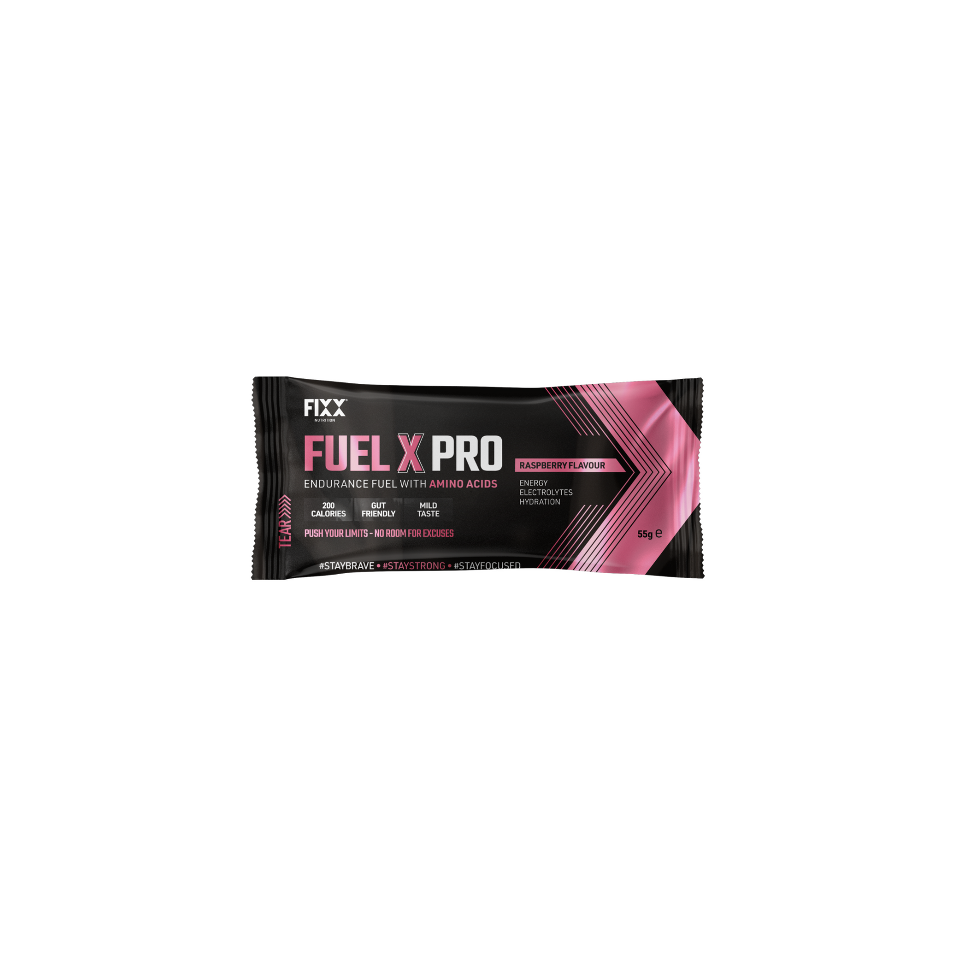 FIXX Nutrition Fuel X Pro 55g Sachet - Raspberry (Single Serving)