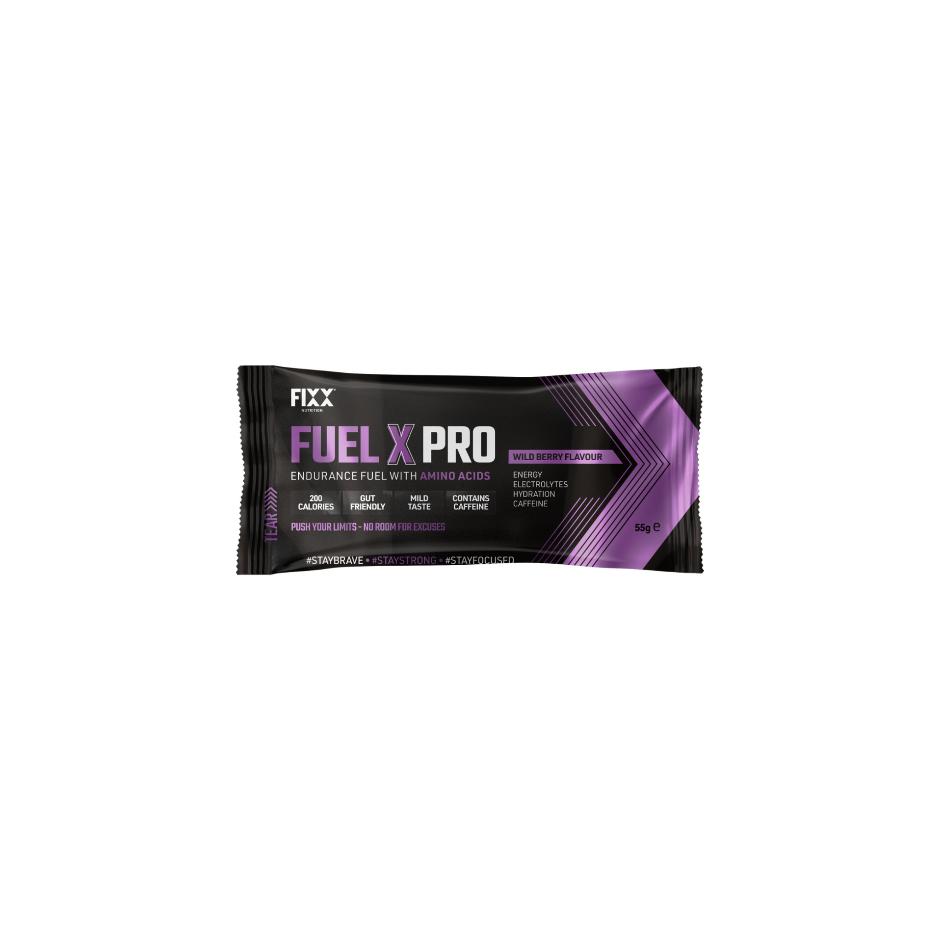 FIXX Nutrition Fuel X Pro 55g Sachet - Wild Berry (Single Serving)