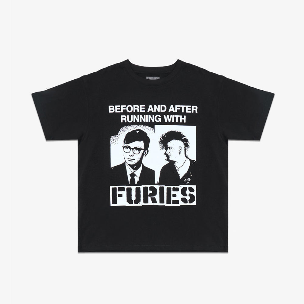 furies-running-before-and-after-t-shirt-black