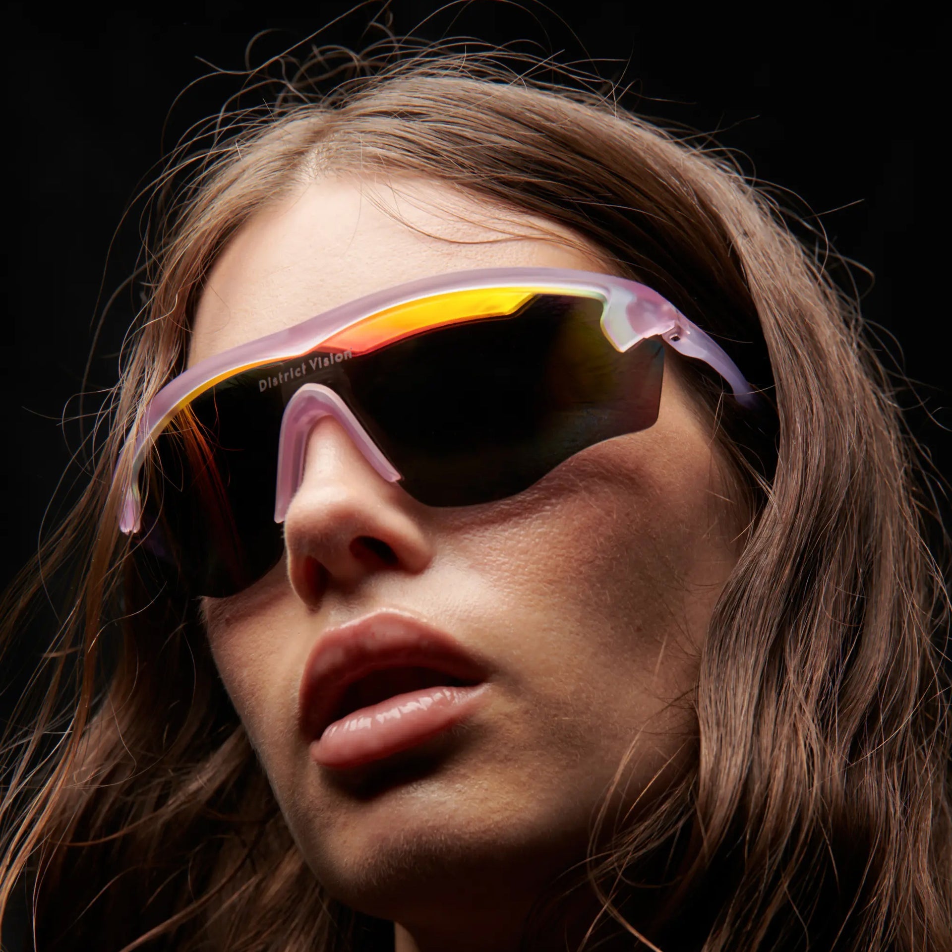 District Vision Junya Racer - Pink Moon (D+ Spectral Mirror Lens)