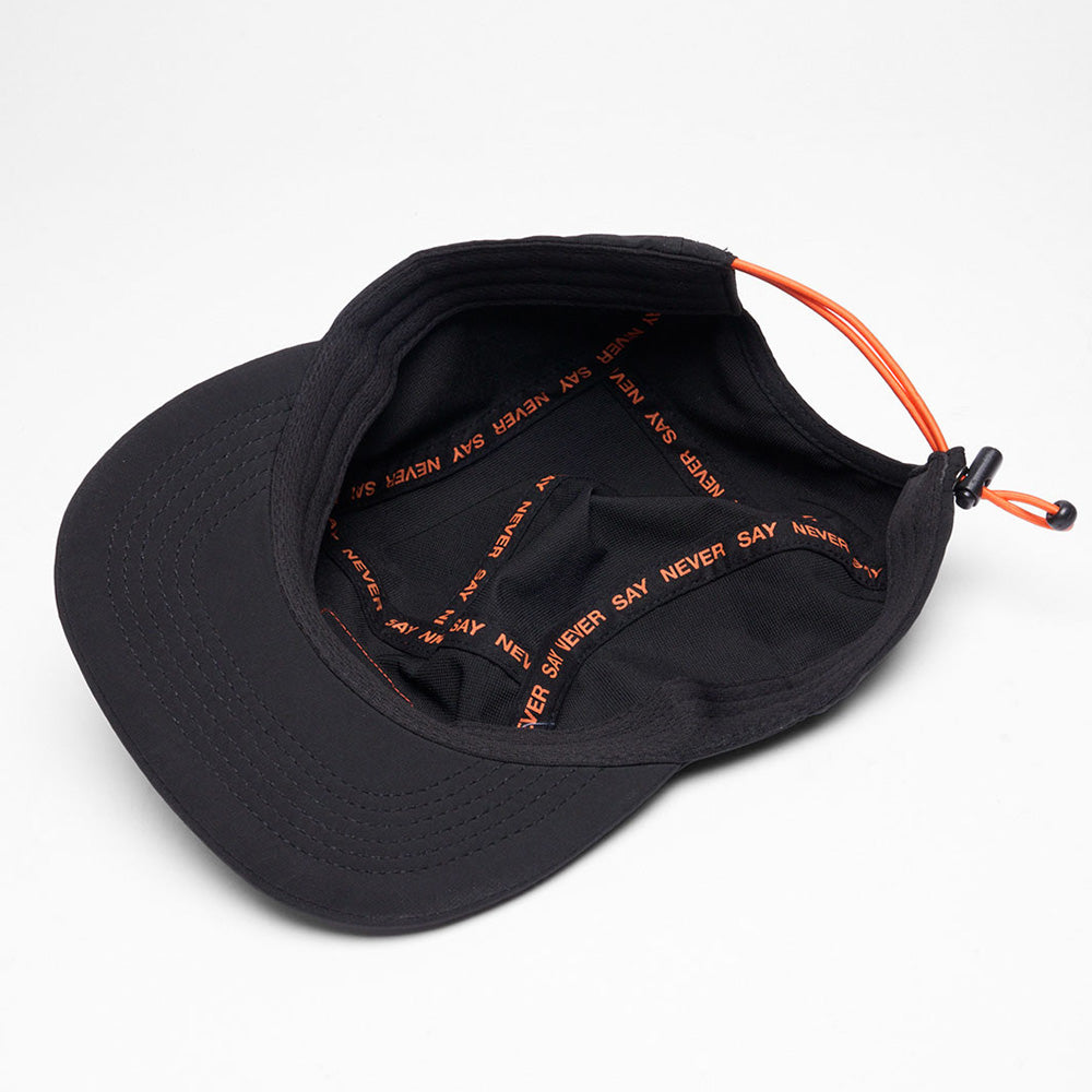 never-run-cap-black