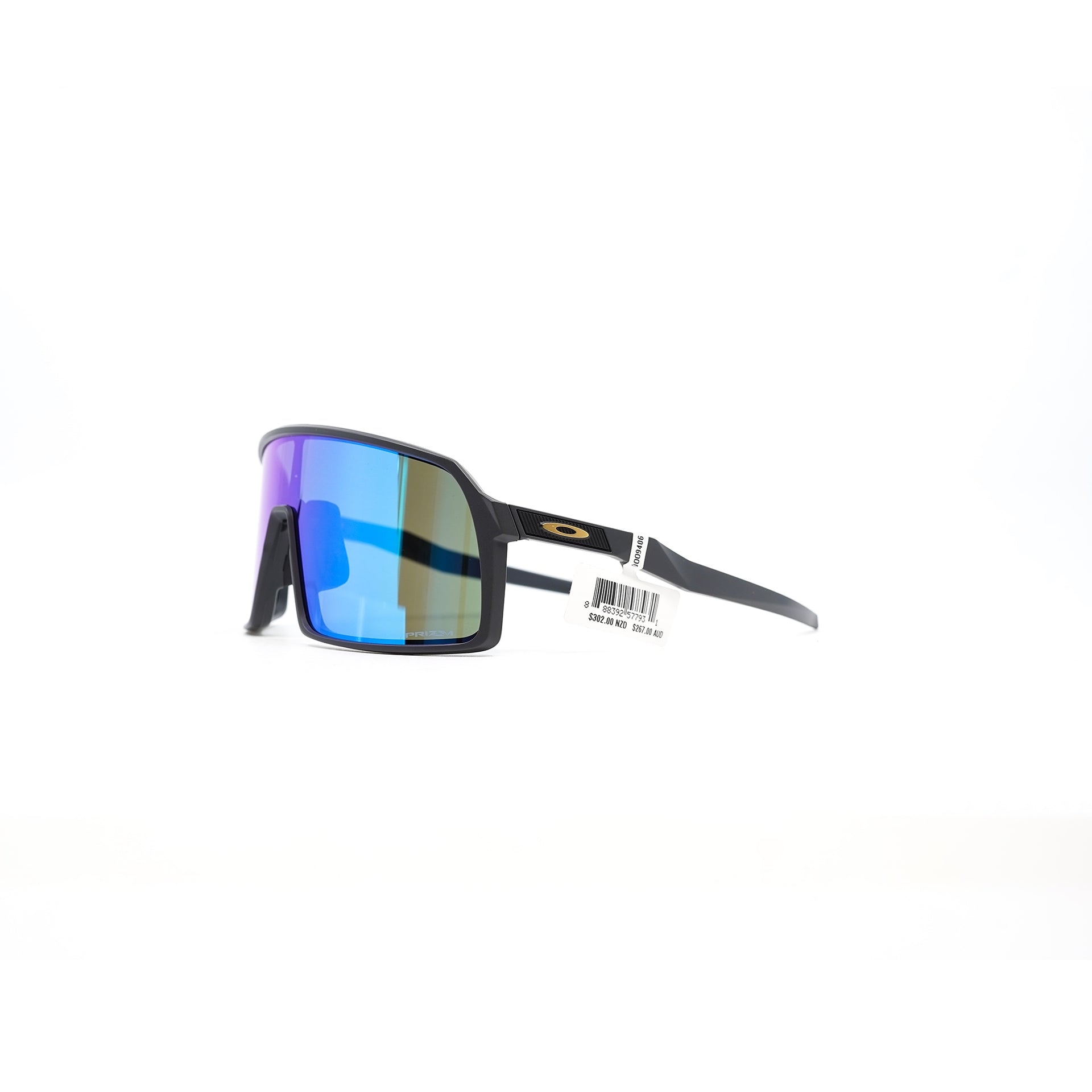 Oakley Sutro Sunglasses - Matte Carbon (Prizm Sapphire Lens)