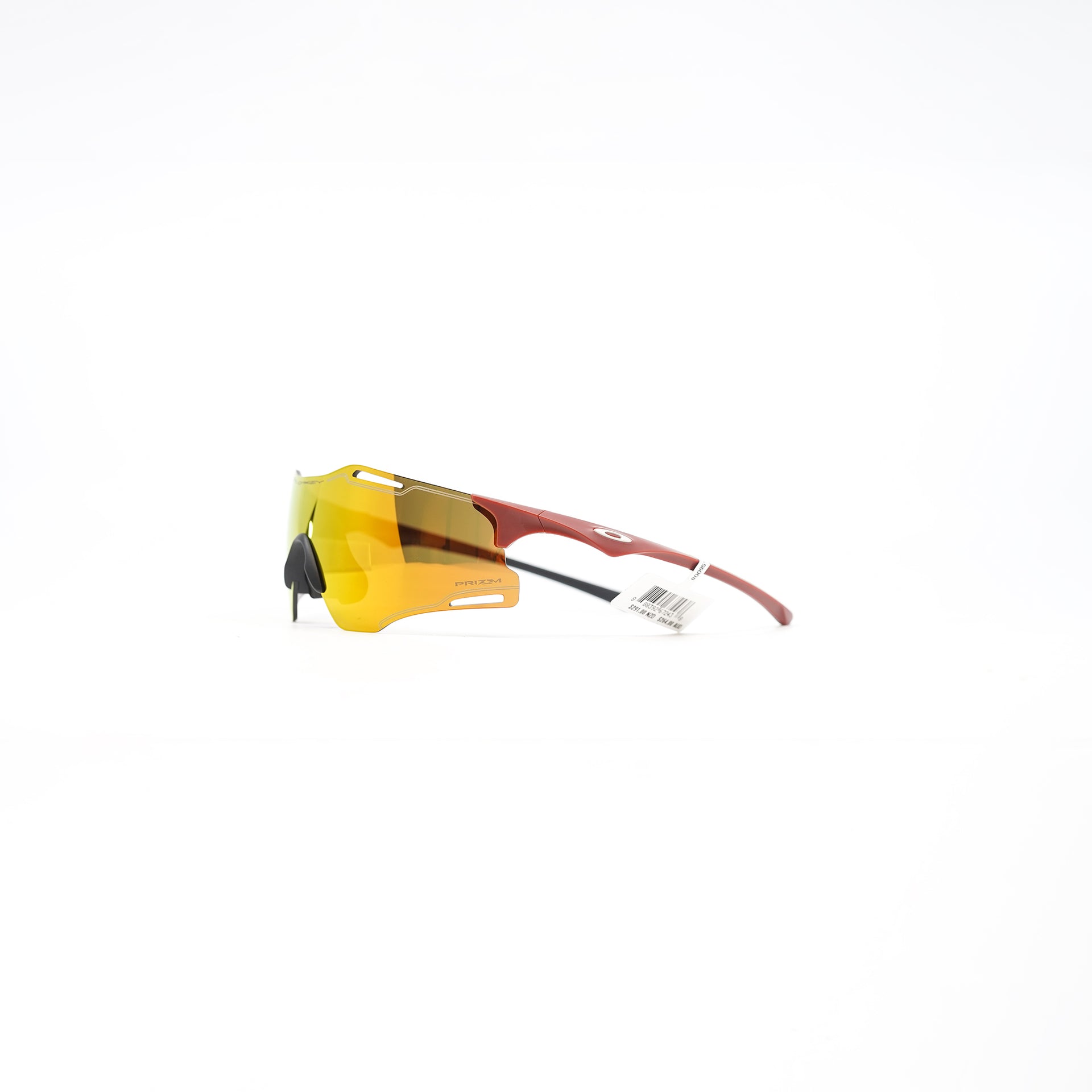 Oakley Cybr Zero Sunglasses - Matte Iron Red (Prizm 24k Lens)