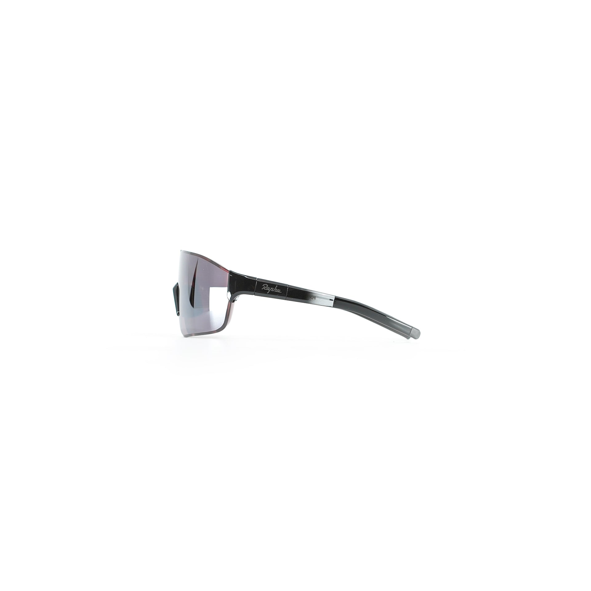 Rapha Pro Team Frameless FUORI Glasses - Black/Black Mirror Lens
