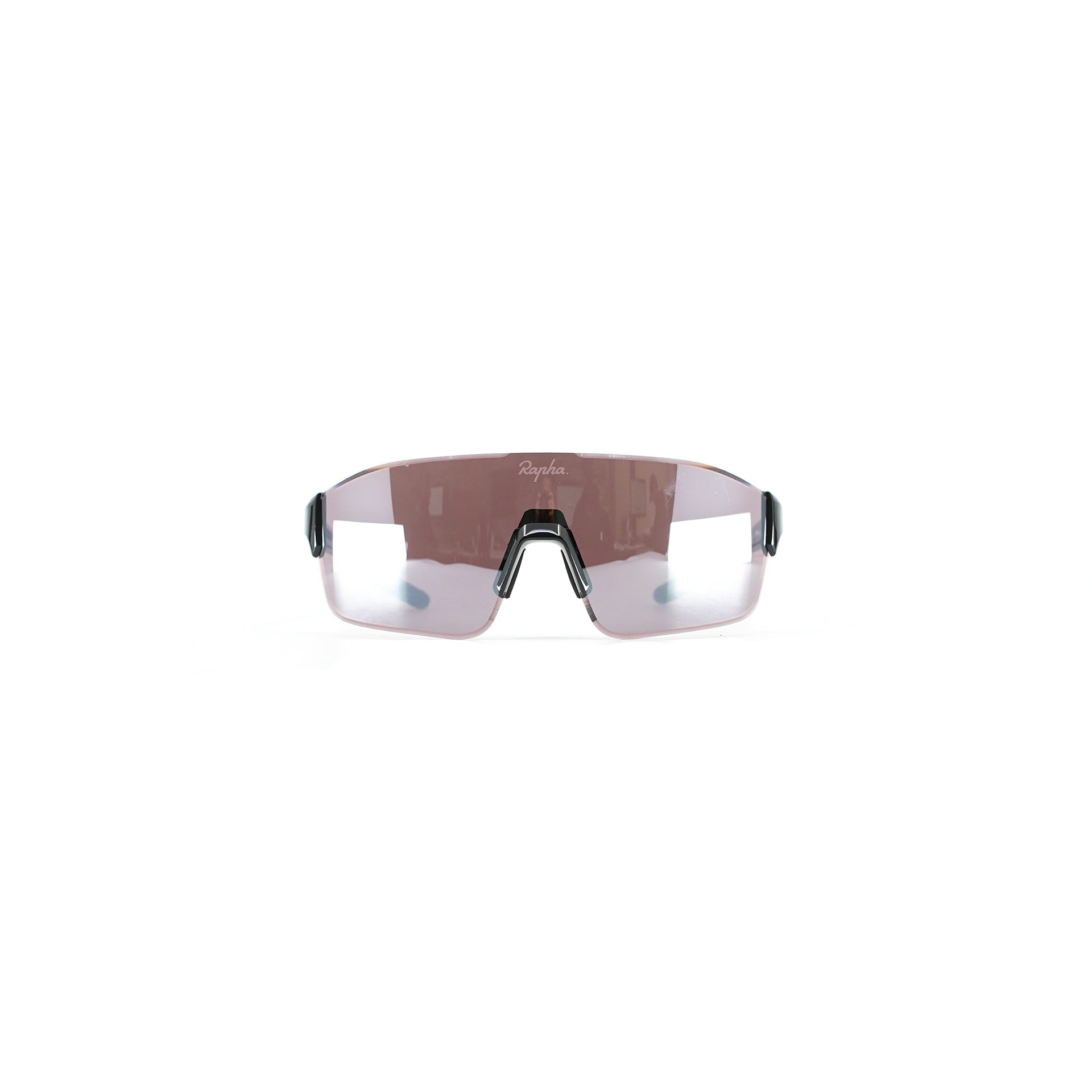 Rapha プロチームFUORI GLASSES Rapha Pro Team Frameless FUORI Glasses - Black/Black Mirror