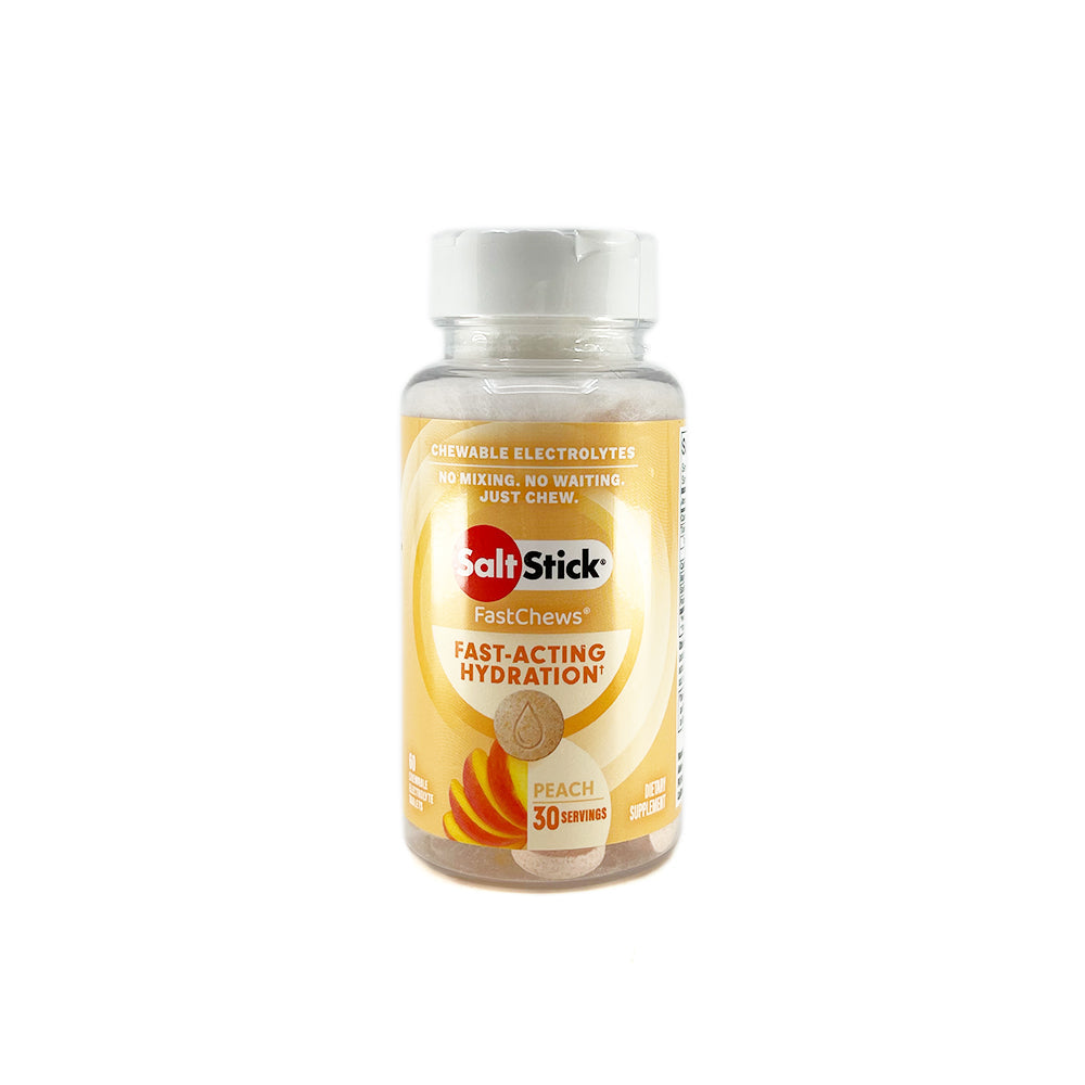 SaltStick Fastchews Bottle of 60ct - Peach