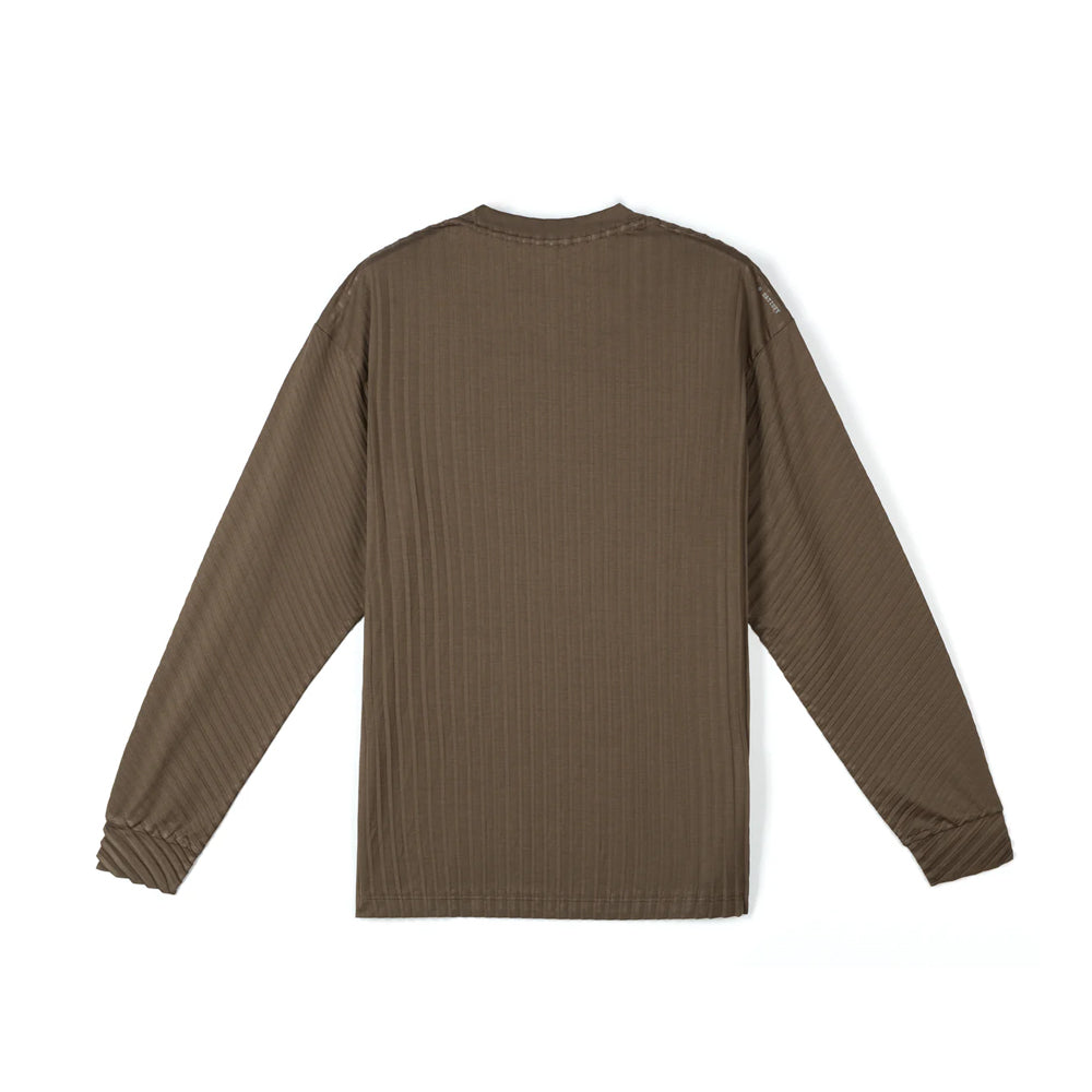 satisfy-auralite™-pleated-long-tee-olive