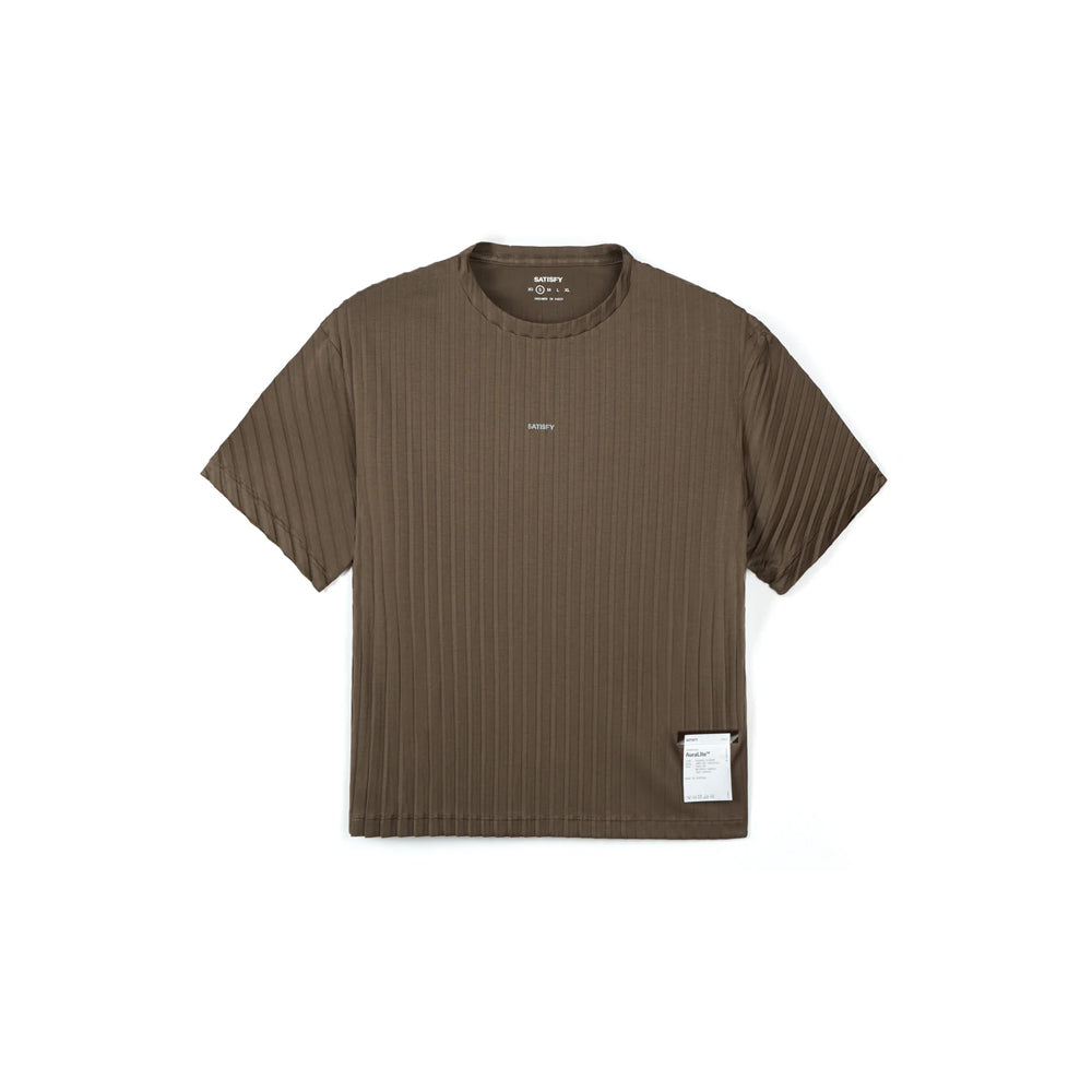 Satisfy AuraLite™ Pleated T-Shirt - Olive (Womens)