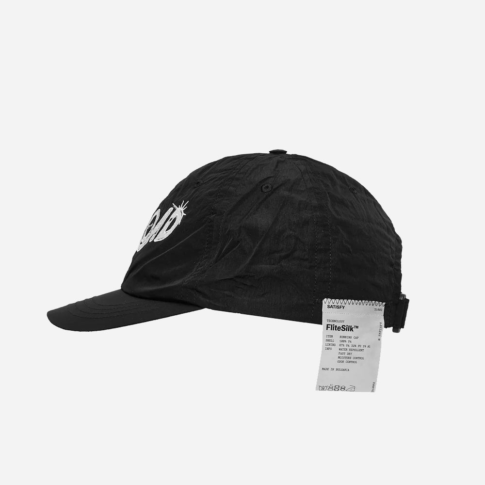 Satisfy FliteSilk Running Cap - Black – CCACHE RUNNING