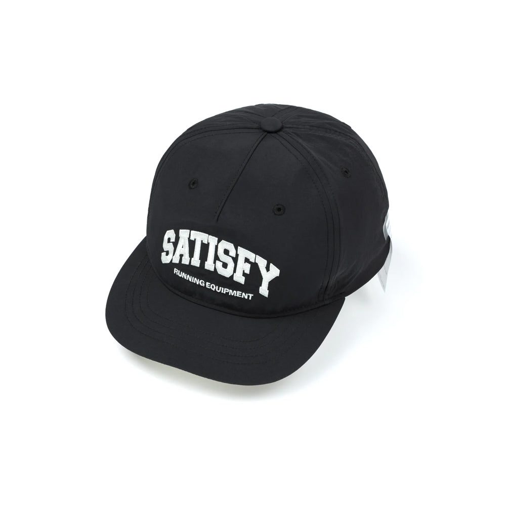 Satisfy FliteSilk™ 5-Panel Pinch Cap - Black – CCACHE RUNNING
