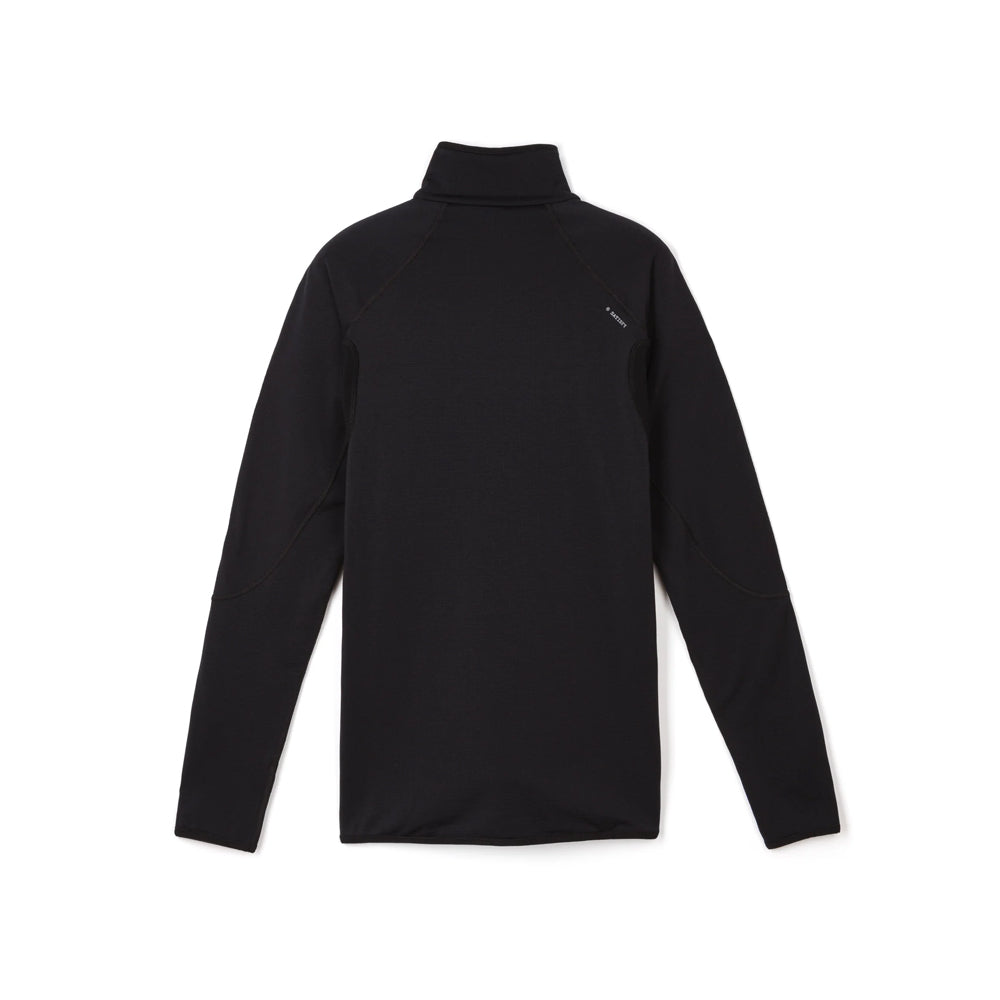 Satisfy GhostFleece™ Half‑Zip - Black – CCACHE RUNNING