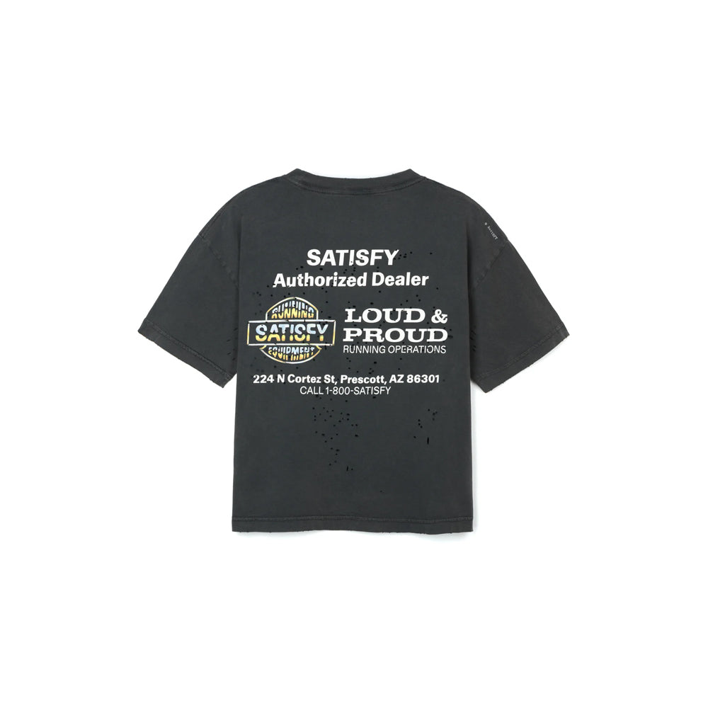 Satisfy MothTech™ T-Shirt - Aged Black (Womens) – CCACHE RUNNING
