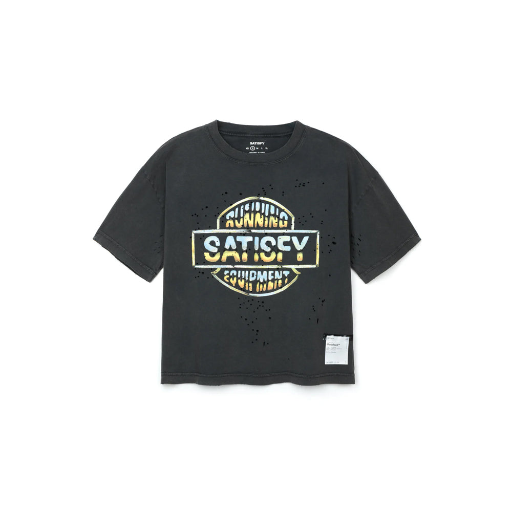 Satisfy MothTech™ T-Shirt - Aged Black (Womens)