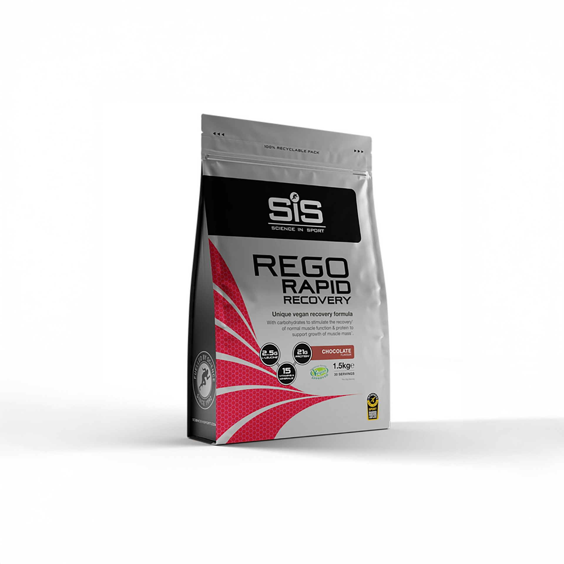 SIS REGO Rapid Recovery - Chocolate - 1.5kg Resealable Pouch