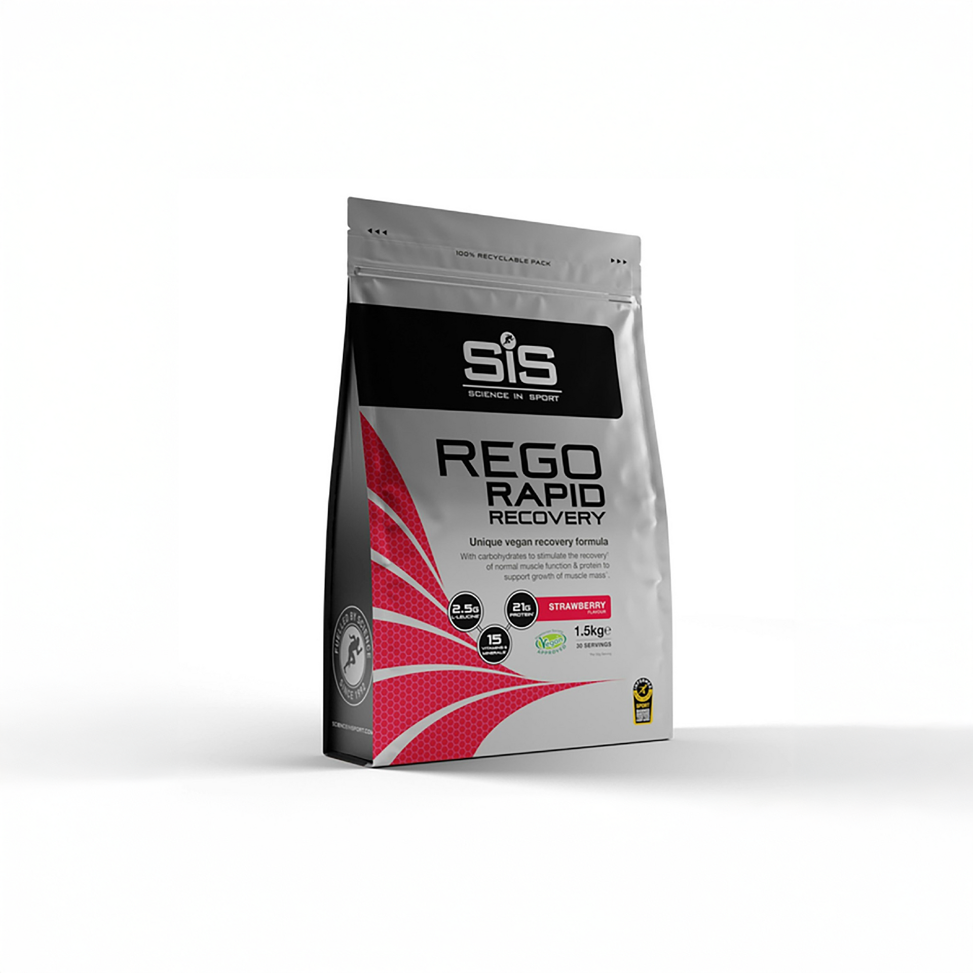 SIS REGO Rapid Recovery - Strawberry - 1.5kg Resealable Pouch