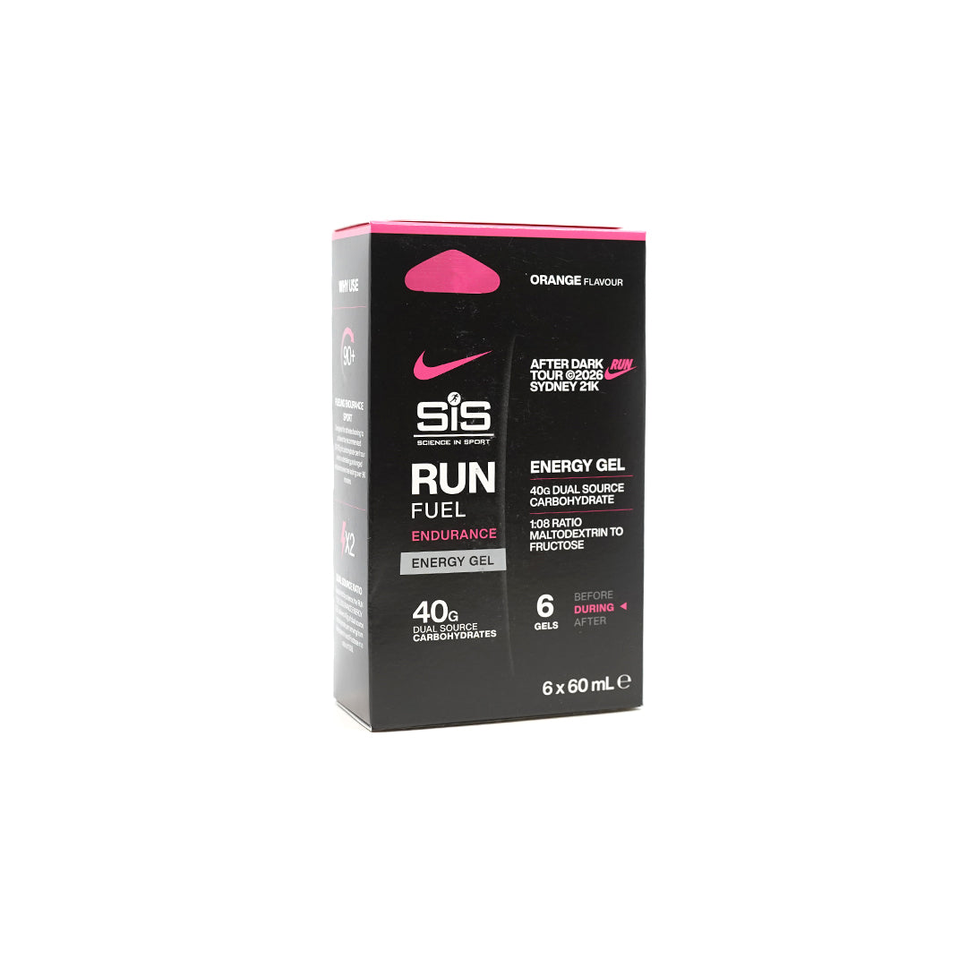SIS x Nike Run Fuel Endurance Gel 6 Pack - Orange