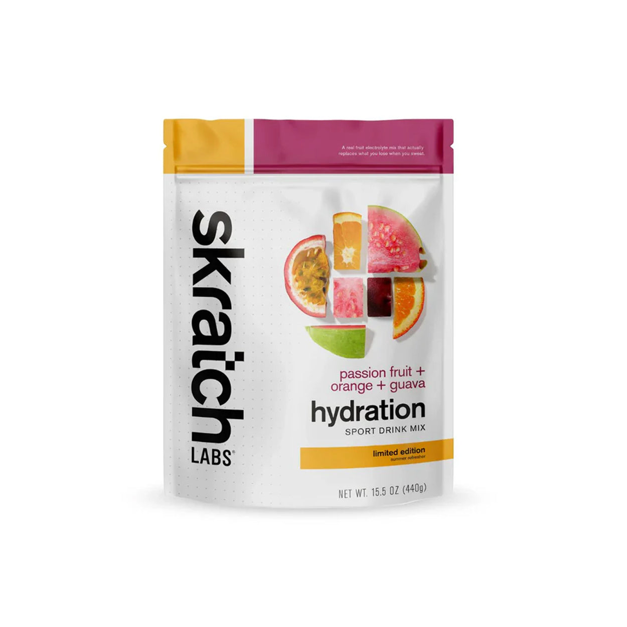 Skratch Labs Sport Hydration Drink Mix 440g Passion Fruit Orange G skratch-labs-sport-hydration-drink-mix-440g-passion-fruit-orange-g