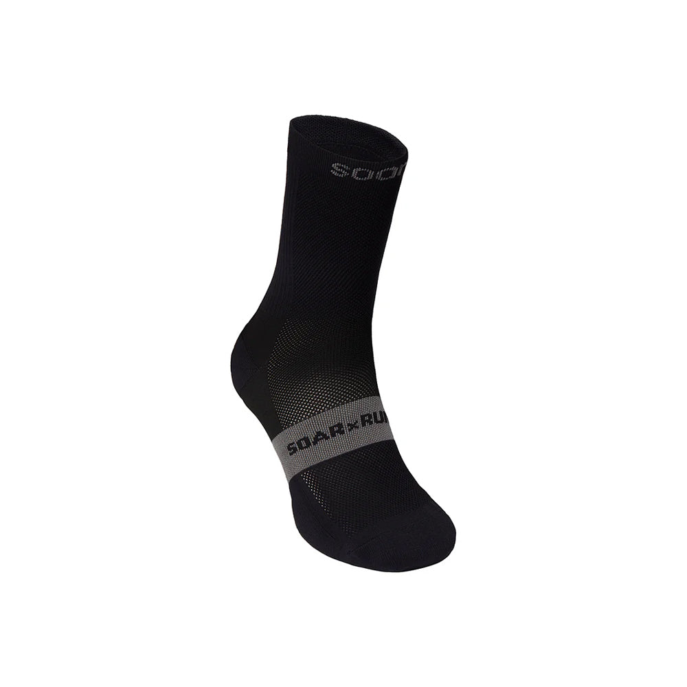 Soar Crew Sock - Black