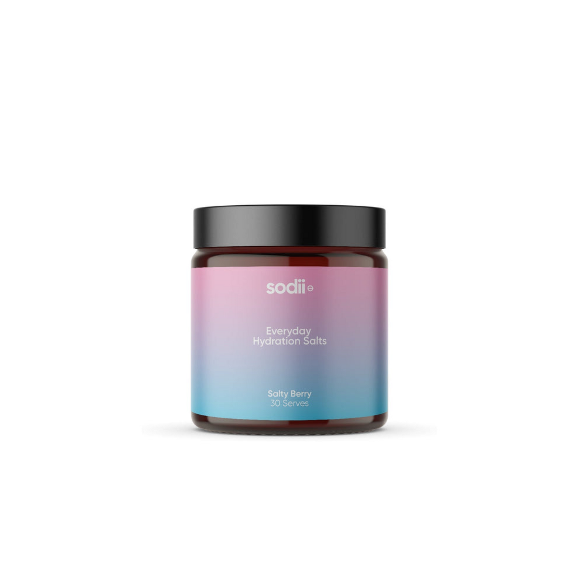 Sodii Everyday Hydration Salt Tub - Salty Berry (30 Serves)