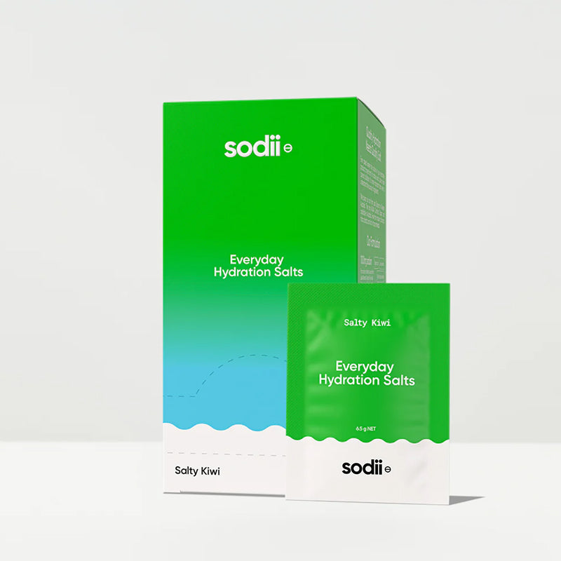 Sodii Everyday Hydration Salts Sachet - Salty Kiwi