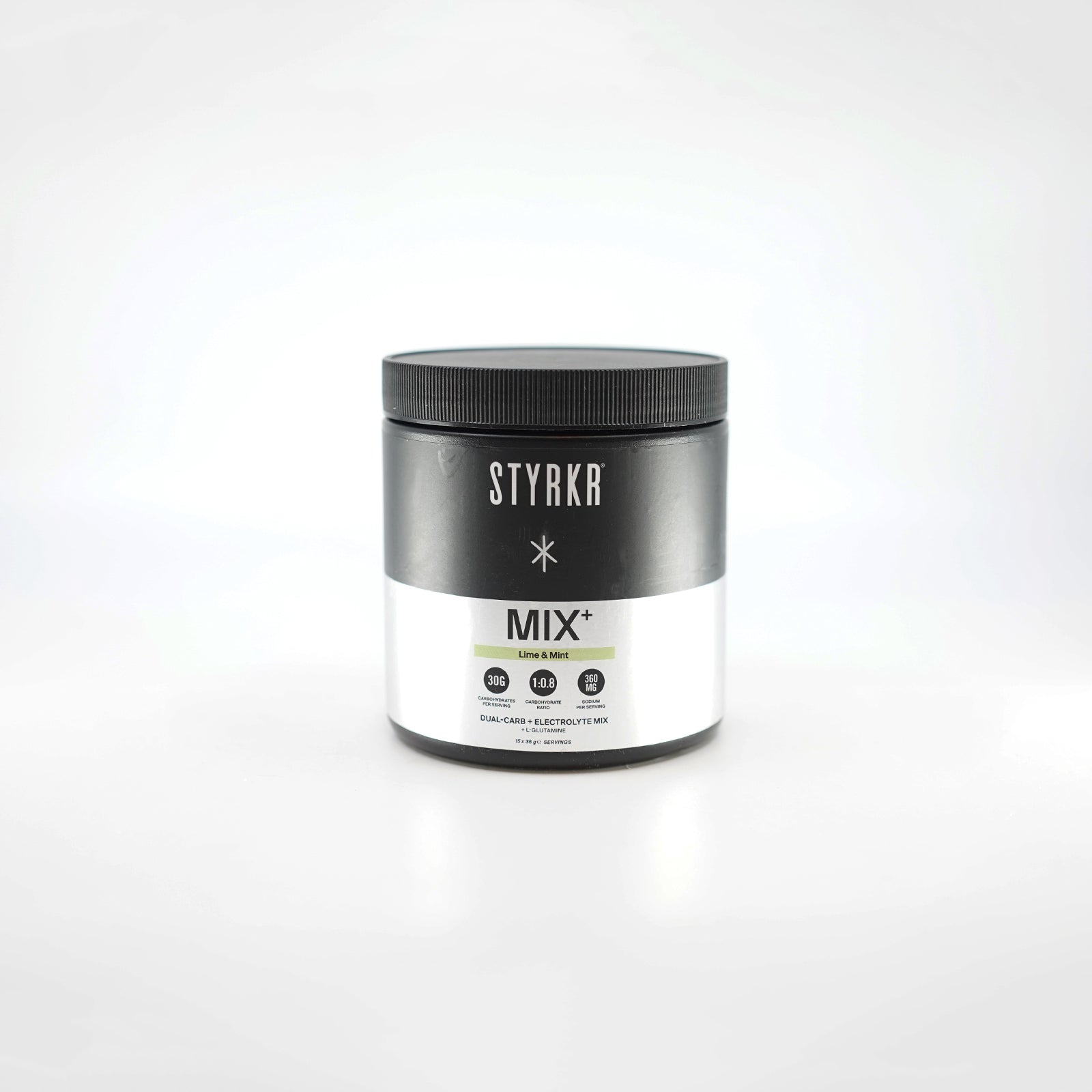 Styrkr MIX+ Dual-Carb & Electrolyte Mix - Lime & Mint - 537g
