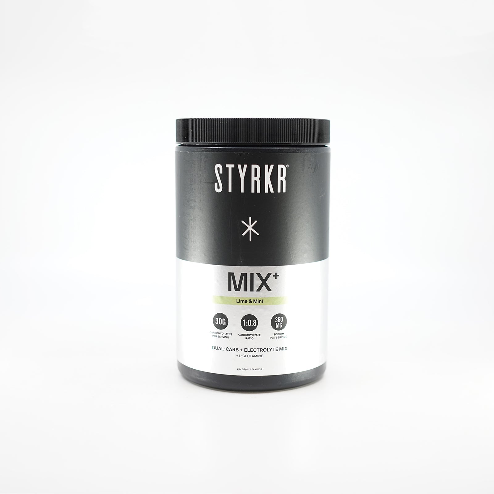 Styrkr MIX+ Dual-Carb & Electrolyte Mix - Lime & Mint - 895g