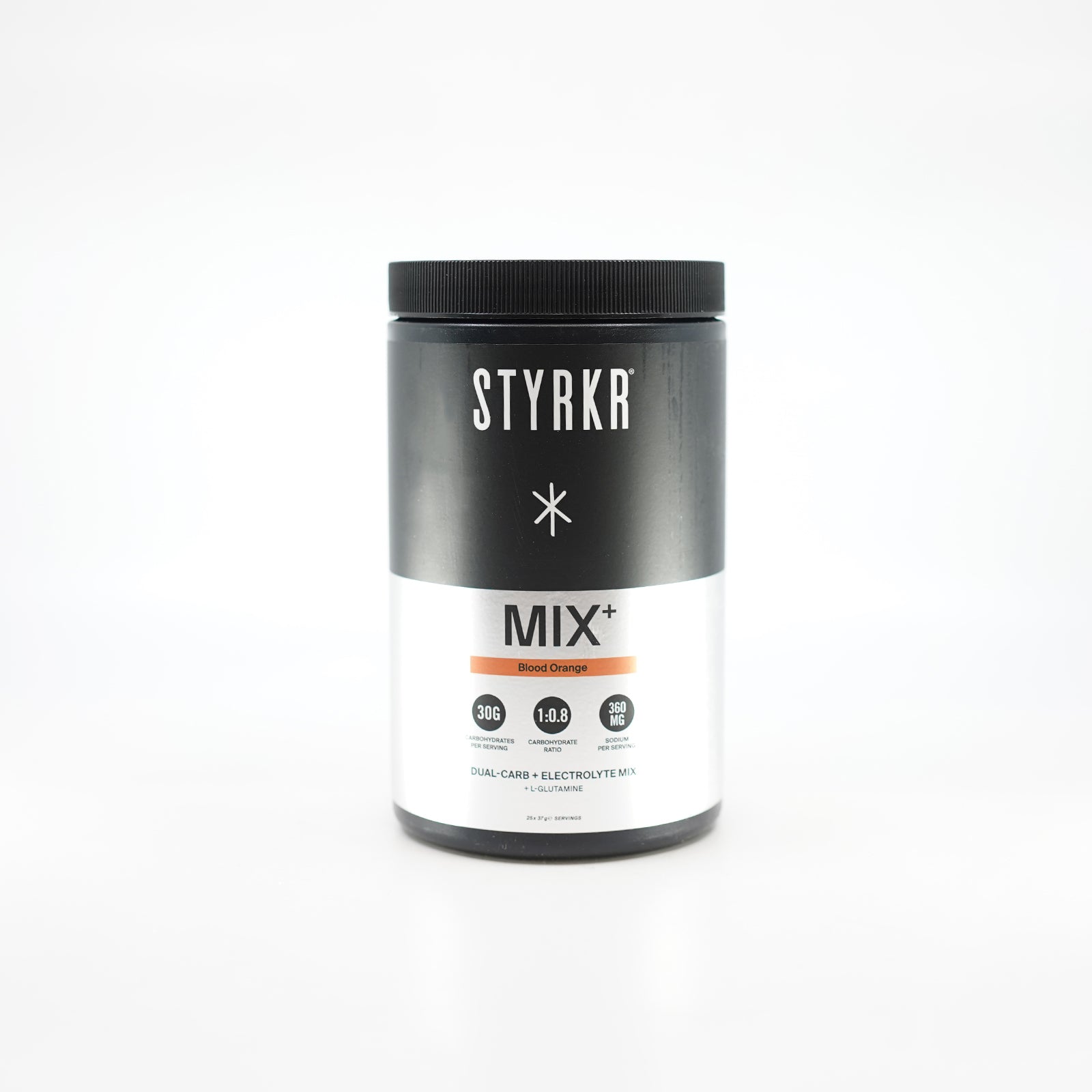 Styrkr MIX+ Dual-Carb & Electrolyte Mix - Blood Orange - 925g